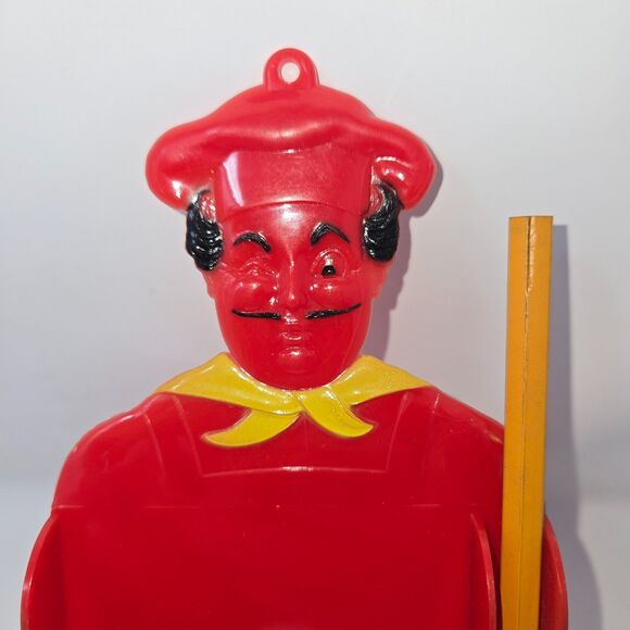 Royal Pacific Co Chef Line Memo Pad Vintage 1940s 7-1/2" x 3-5/8" Pencil Holder - Picture 11 of 16